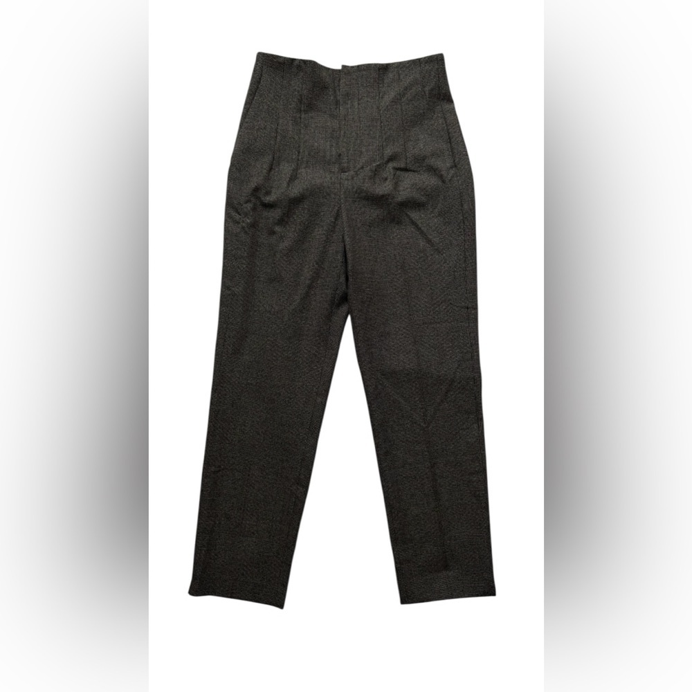 NWT Zara Women’s Black High-Waisted Trousers size 2​